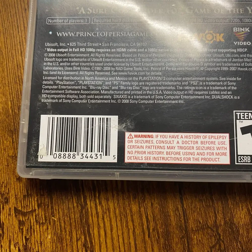 Prince of Persia - Sony PlayStation 3
